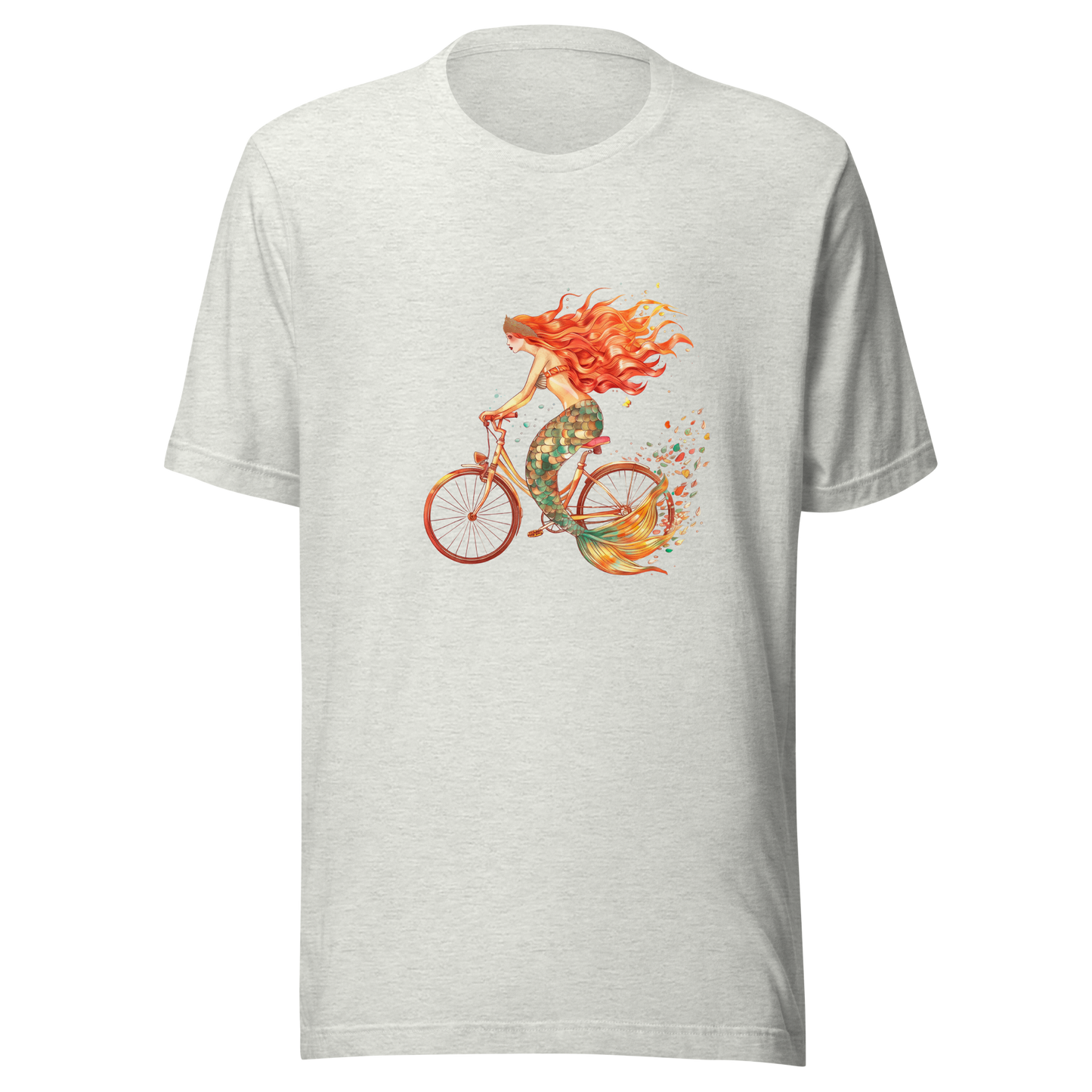 Unisex t-shirt "Mermaid on Wheels"