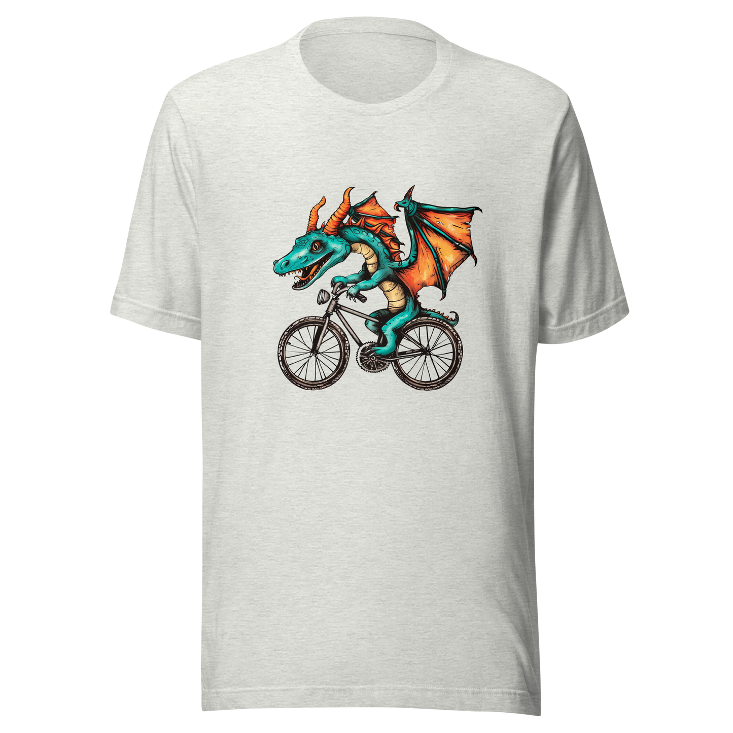 Unisex t-shirt "Dragon on Wheels"
