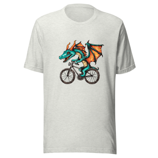 Unisex t-shirt "Dragon on Wheels"