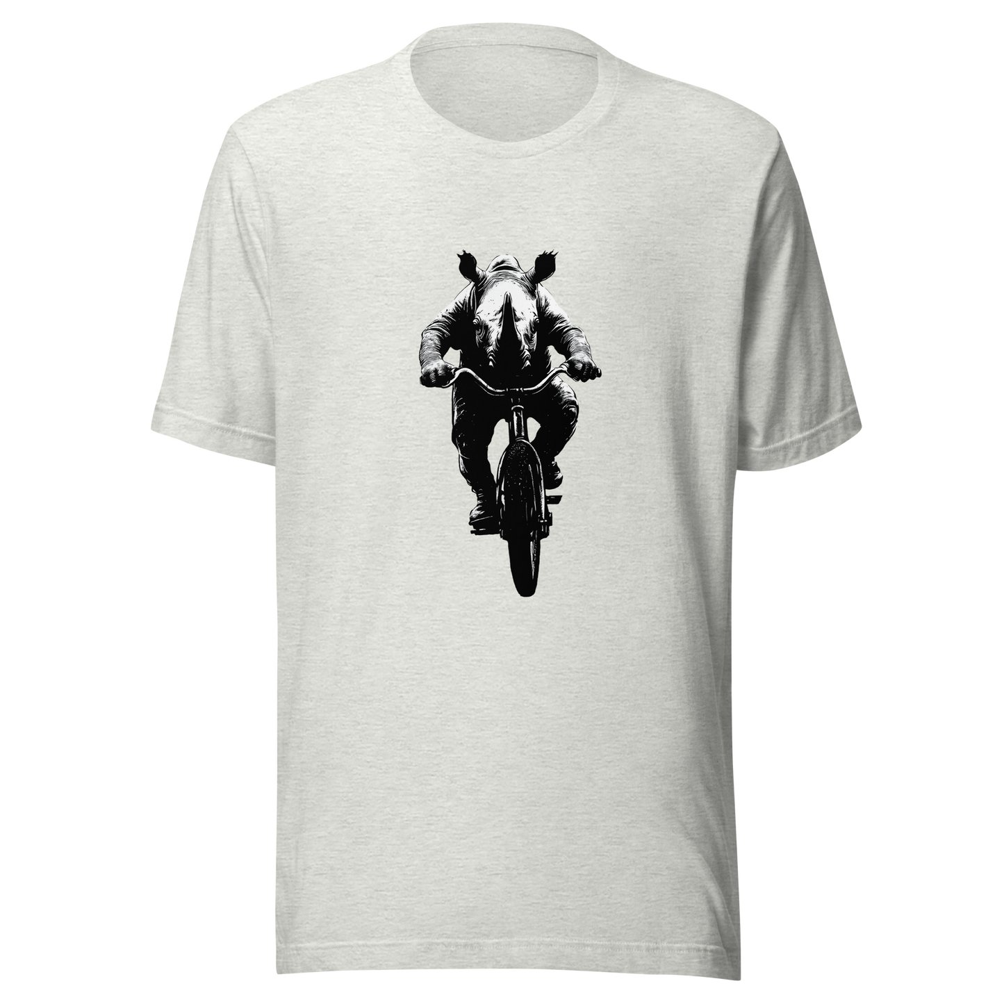 Unisex t-shirt "Pedal Like a Rhino"