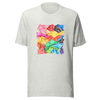Unisex t-shirt "A Burst of Color" - Radiant Art of Radiant Group