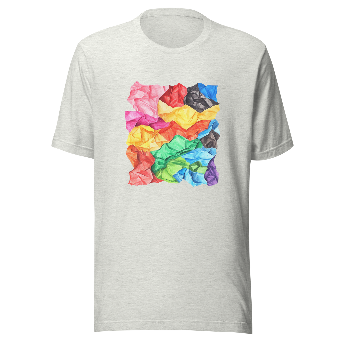 Unisex t-shirt "A Burst of Color"