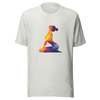 Unisex t-shirt "Yoga's Celestial Stretch" - Radiant Art of Radiant Group