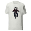 Alligator T-shirt, Crocodile on Bicycle Tee, Cool Croc on Bike