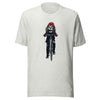 Lion on Bicycle T-Shirt, Cool Cycling T-Shirt, Bold Moves Only