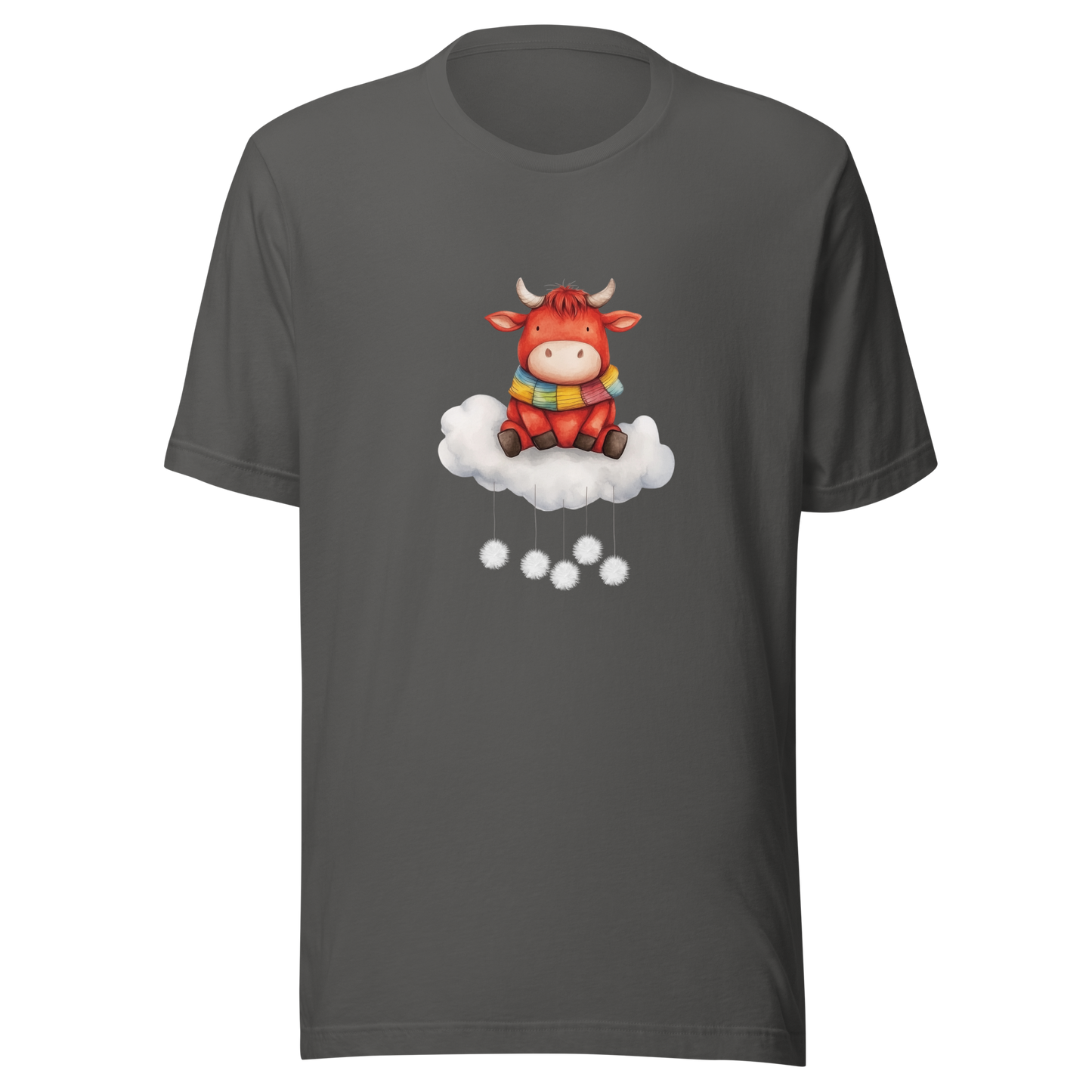 Unisex t-shirt "Cow in the Sky on the cloud"