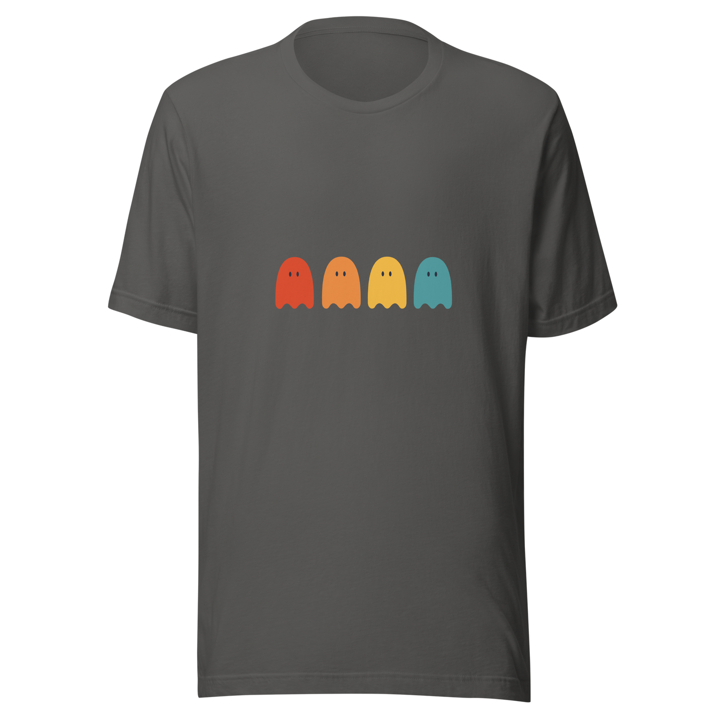 Unisex t-shirt "Ghostly Vibes: Minimalist Halloween Spirits"