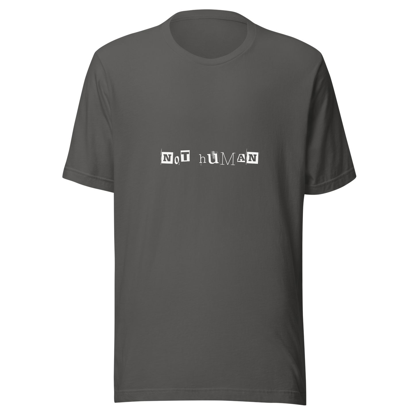 Unisex t-shirt "Not a Human"