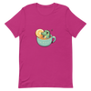 Unisex t-shirt with crocodile, tea time - Radiant Art of Radiant Group