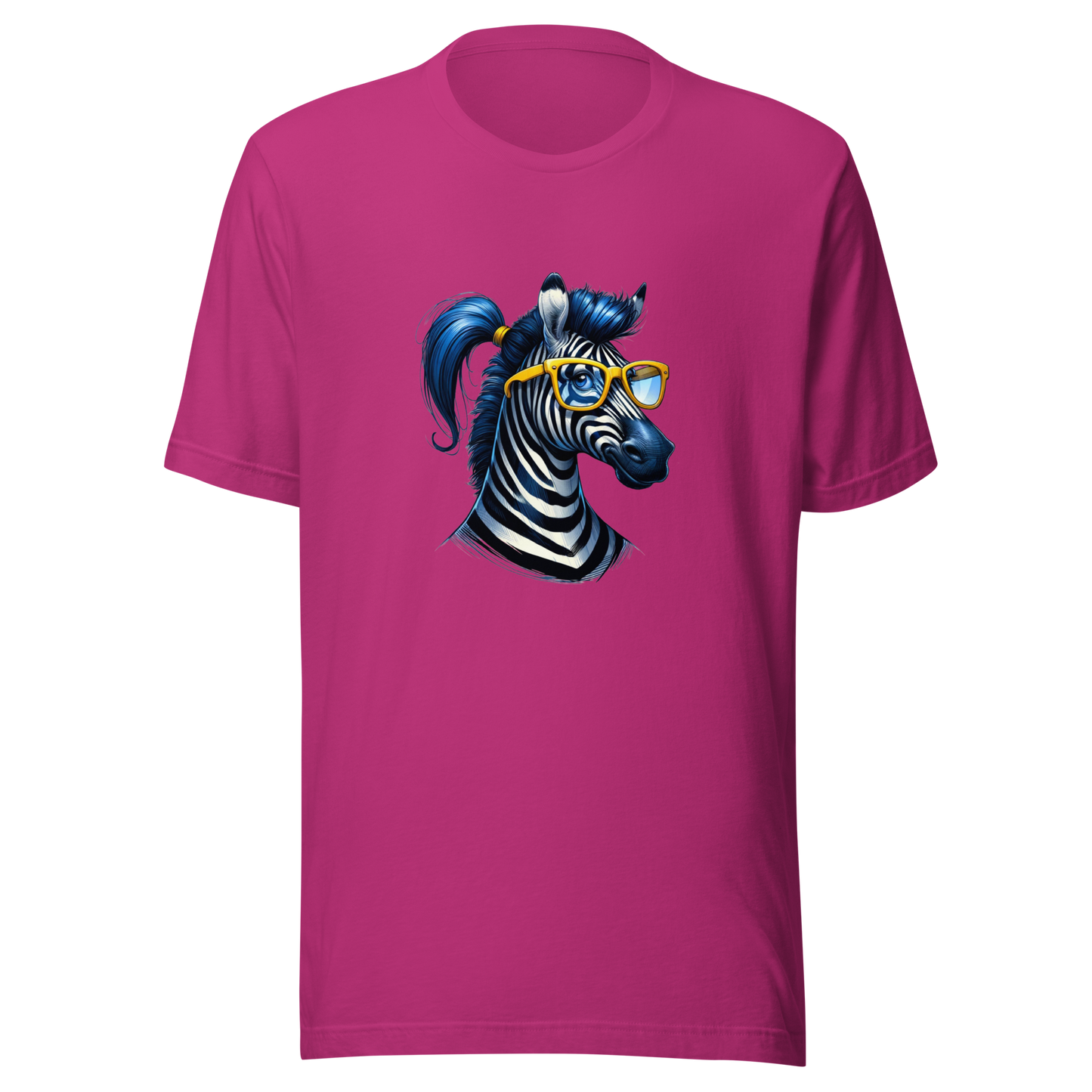 Unisex zebra t-shirt