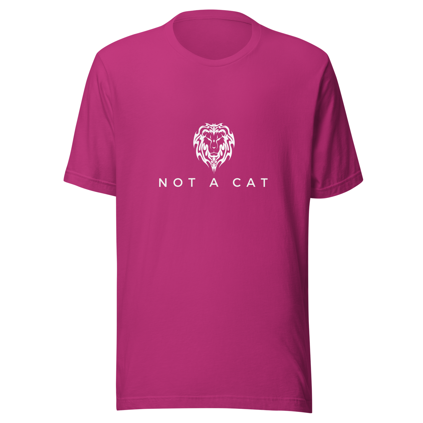 Unisex t-shirt "NOT A CAT"