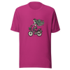 Unisex t-shirt "Mermaid on a bicycle" - Radiant Art of Radiant Group