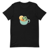 Unisex t-shirt with crocodile, tea time - Radiant Art of Radiant Group