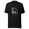 Unisex t-shirt with stylish zebra - Radiant Art of Radiant Group