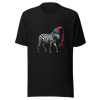 Unisex t-shirt - zebra in the hat - Radiant Art of Radiant Group