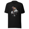 Unisex Novelty Hippo Graphic T-Shirt with Colorful Beanie - Radiant Art of Radiant Group