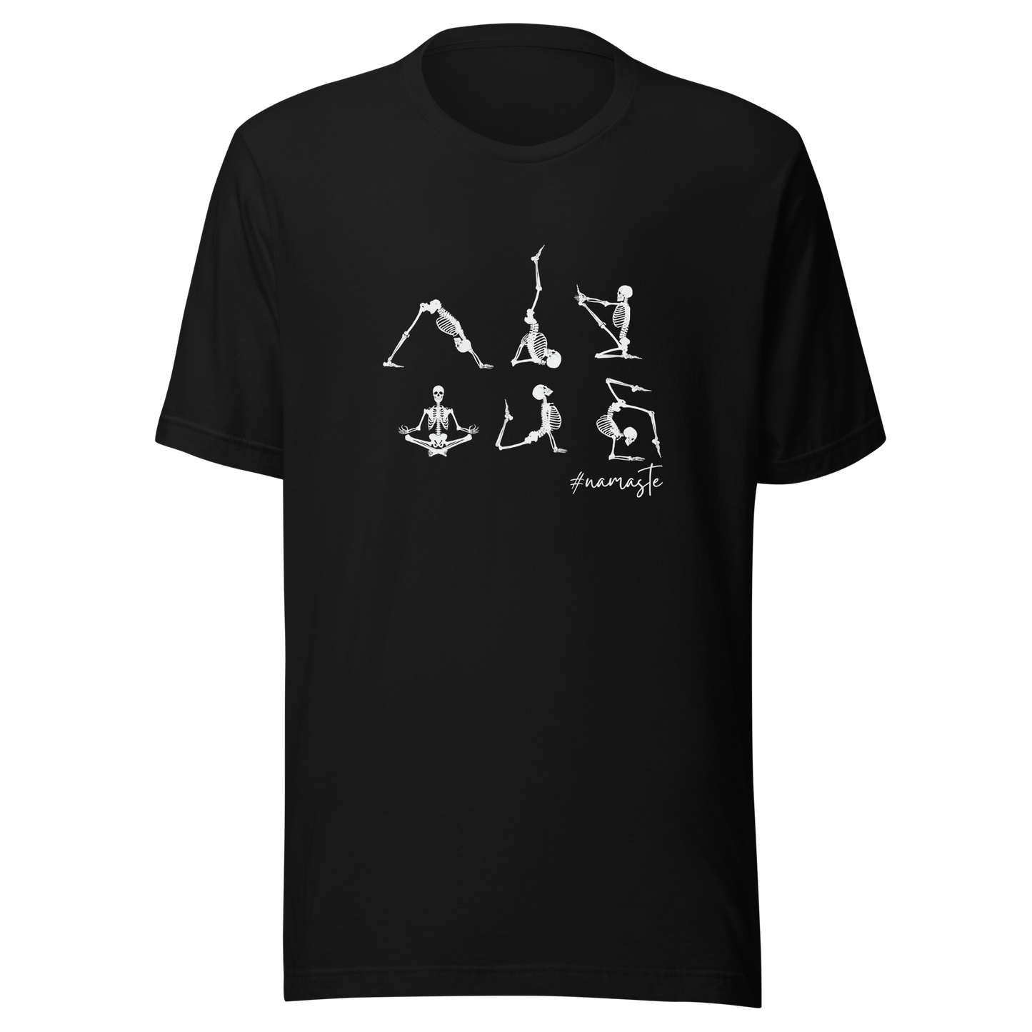 Unisex t-shirt "Skeletal Serenity"