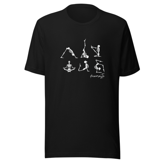 Unisex t-shirt "Skeletal Serenity"