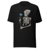 Unisex t-shirt "Floral Skeleton Chic" - Radiant Art of Radiant Group