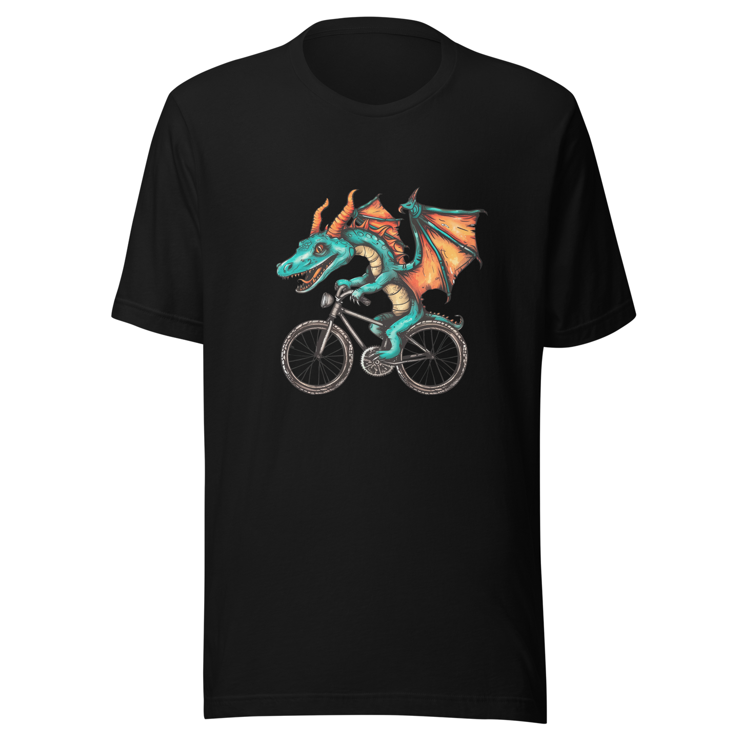Unisex t-shirt "Dragon on Wheels"