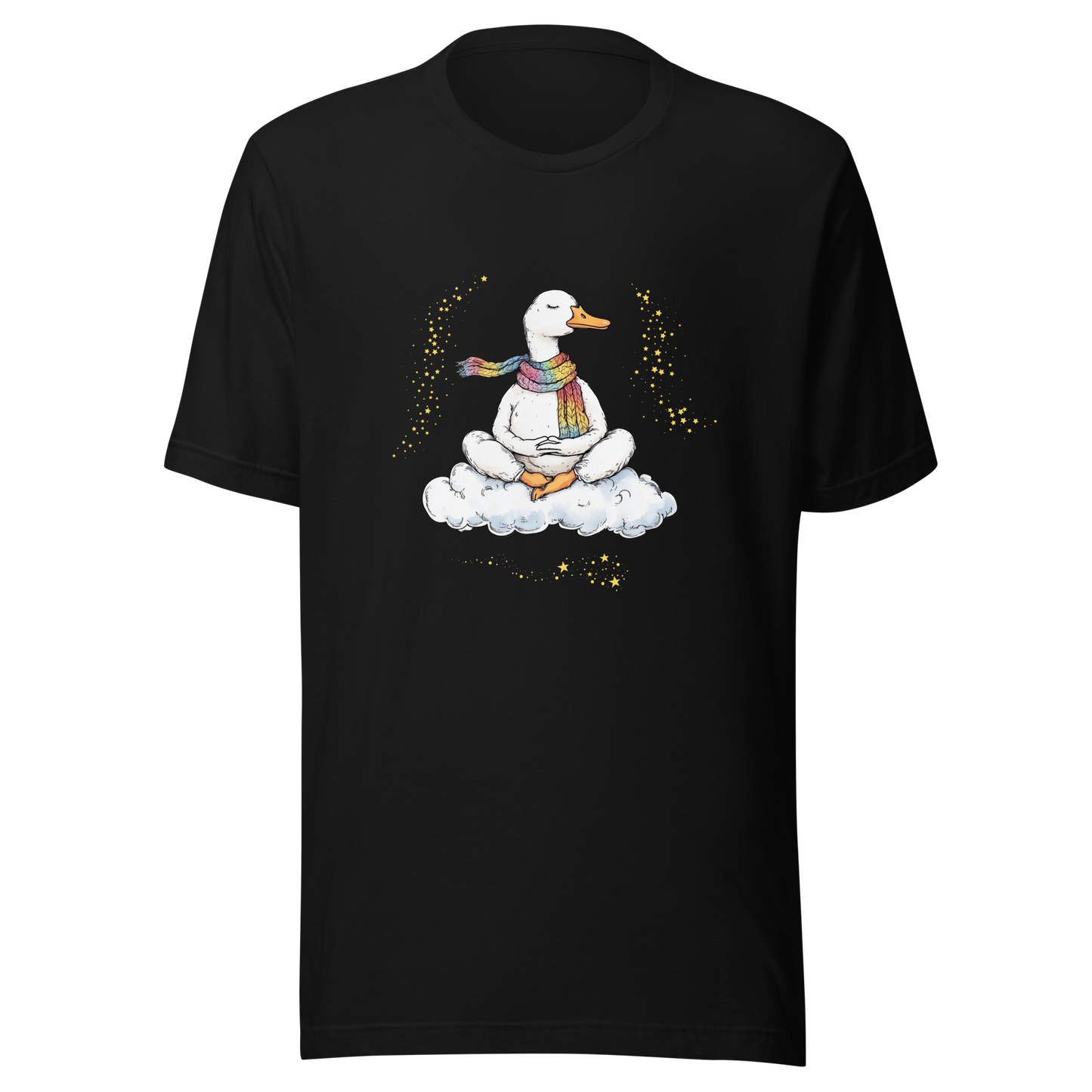 Unisex t-shirt "Meditating Goose"