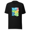 Unisex t-shirt "Crinkle Canvas: Art in a New Dimension" - Radiant Art of Radiant Group