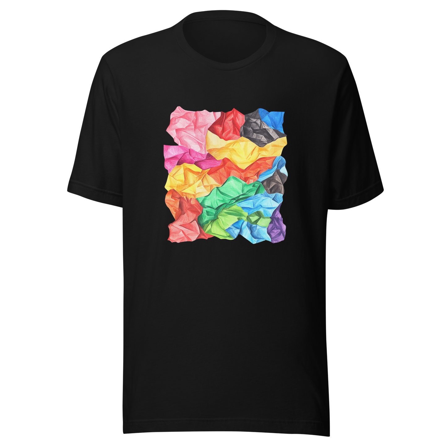 Unisex t-shirt "A Burst of Color"
