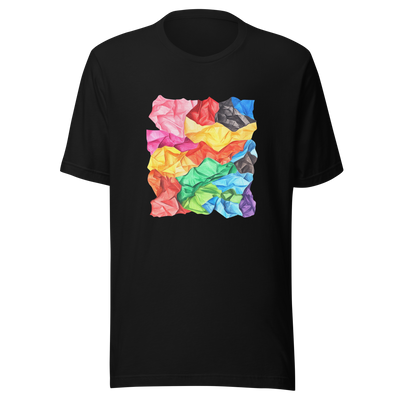 Unisex t-shirt "A Burst of Color" - Radiant Art of Radiant Group
