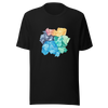 Unisex t-shirt "Crumpled Colors" - Radiant Art of Radiant Group