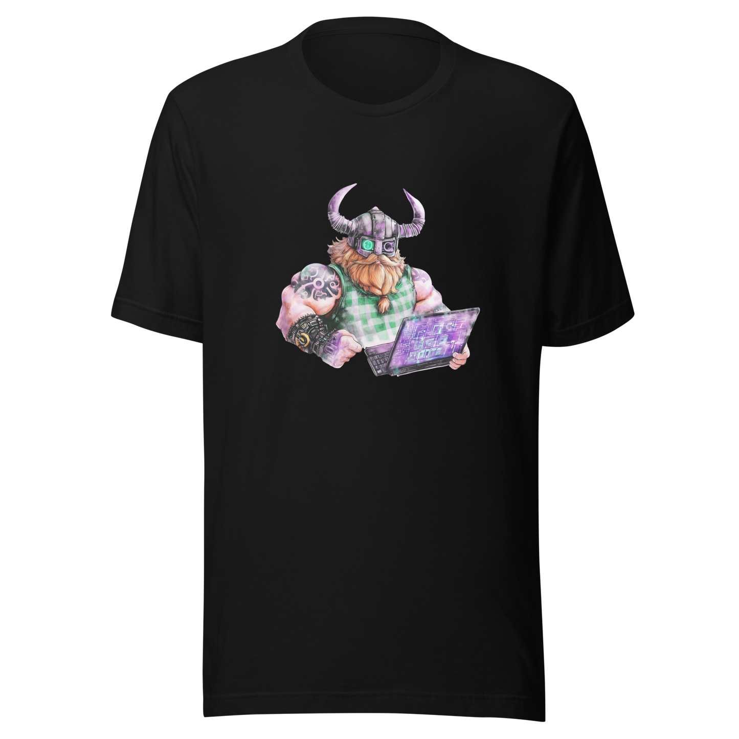 Unisex t-shirt "Code Like a Viking"