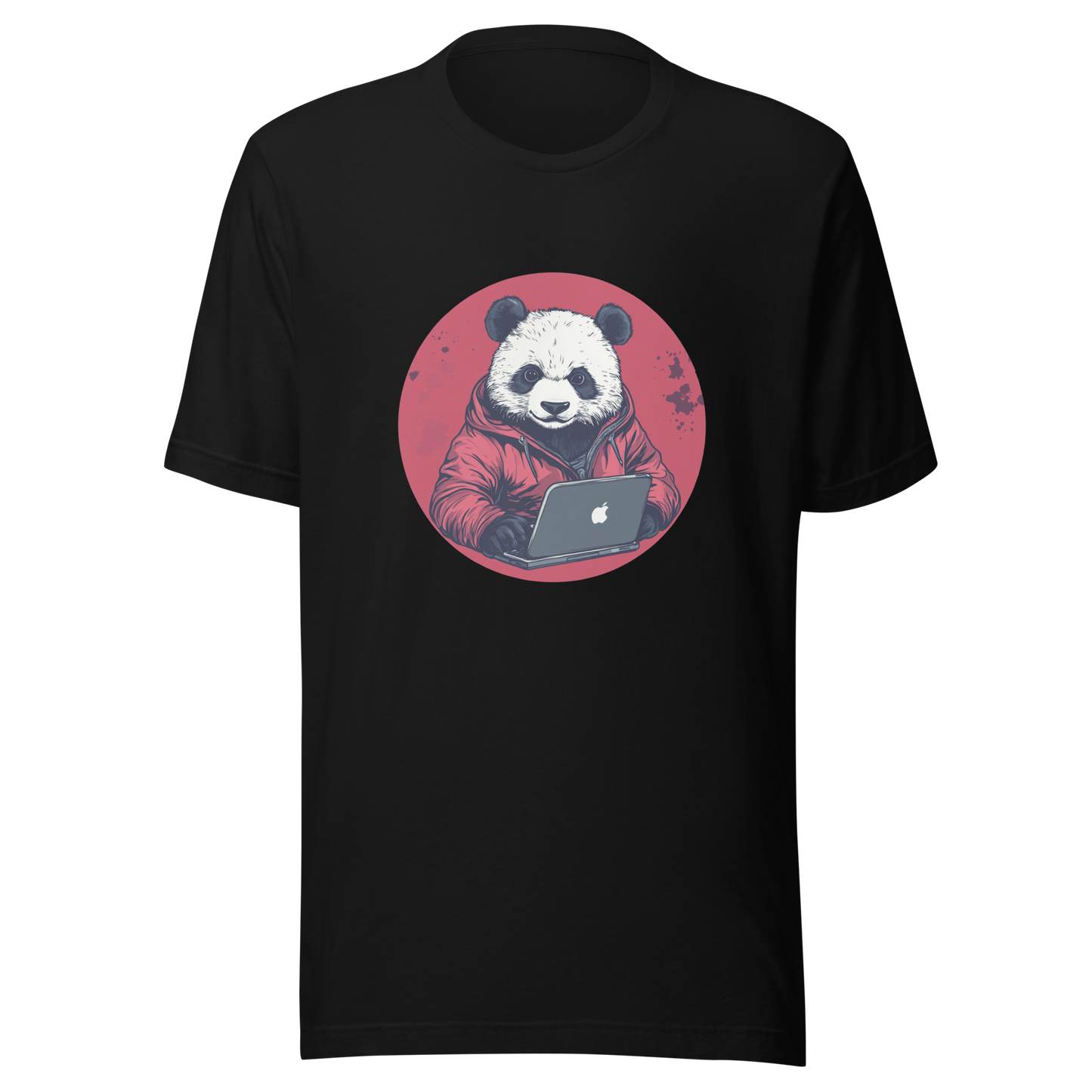 Unisex t-shirt "Panda Coder"