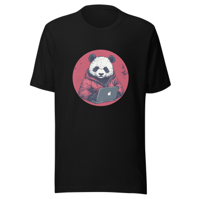 Unisex t-shirt "Panda Coder" - Radiant Art of Radiant Group