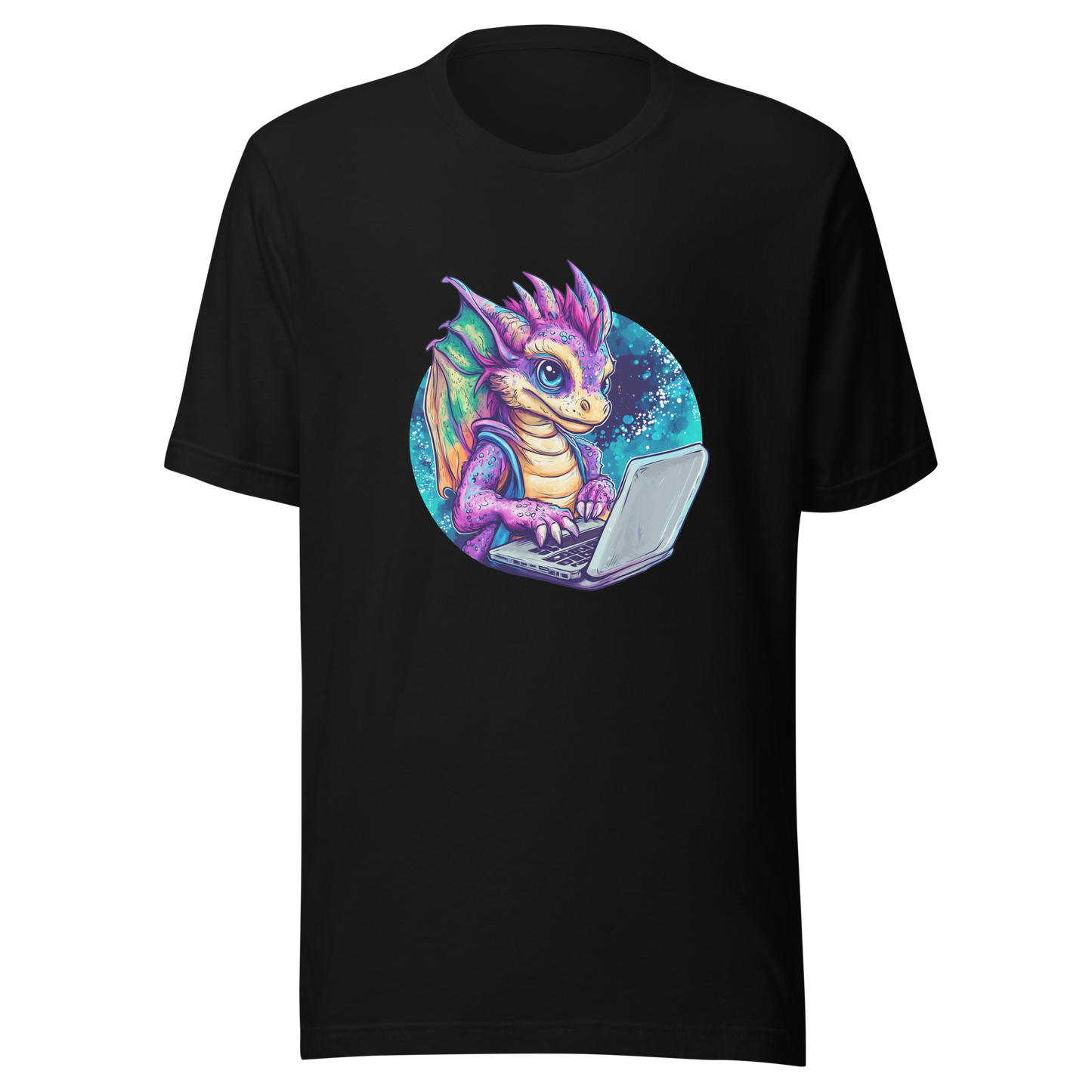 Unisex t-shirt "Dragon programmer"