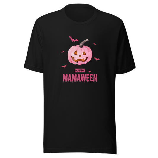 Unisex t-shirt "A Sweet Halloween. MAMAWEEN tee"