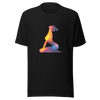 Unisex t-shirt "Yoga's Celestial Stretch" - Radiant Art of Radiant Group