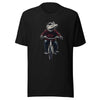 Alligator T-shirt, Crocodile on Bicycle Tee, Cool Croc on Bike