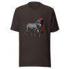 Unisex t-shirt - zebra in the hat - Radiant Art of Radiant Group