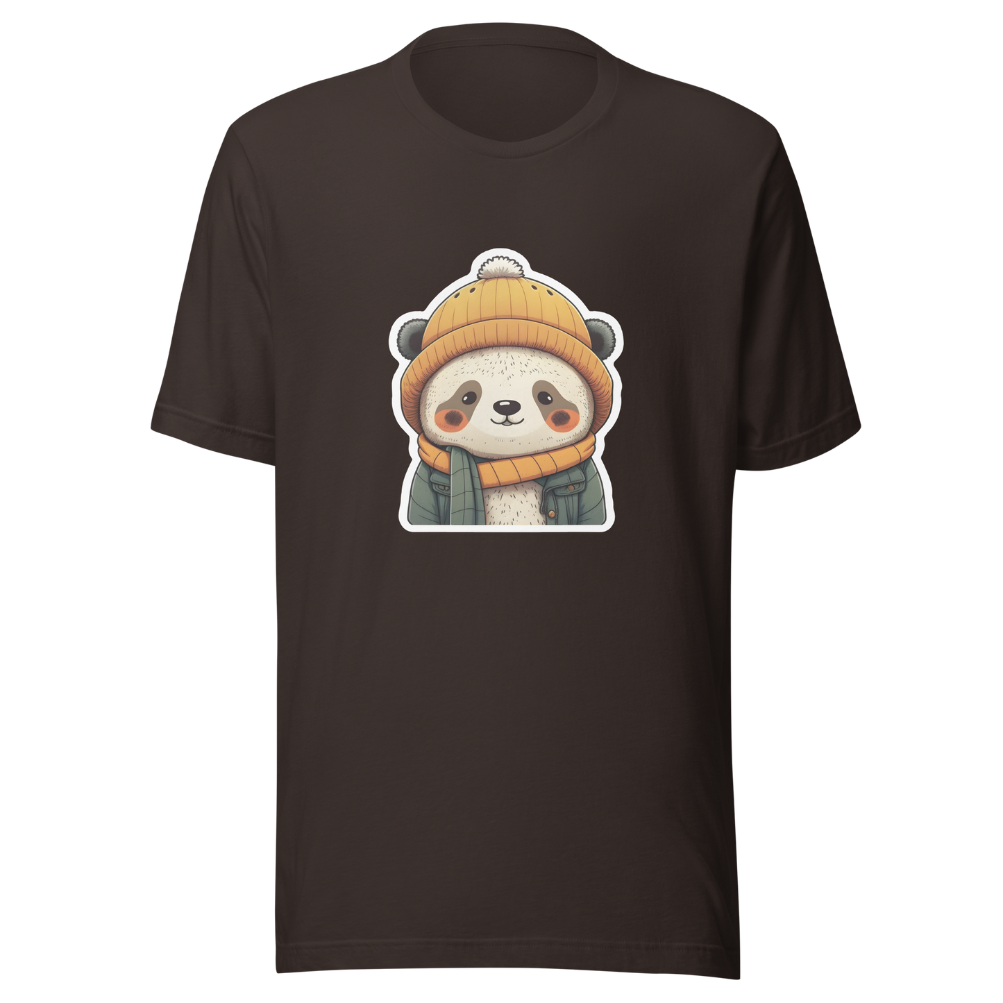 Unisex t-shirt with sweet panda