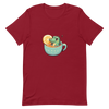 Unisex t-shirt with crocodile, tea time - Radiant Art of Radiant Group