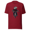 Alligator T-shirt, Crocodile on Bicycle Tee, Cool Croc on Bike