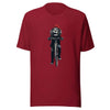 Lion on Bicycle T-Shirt, Cool Cycling T-Shirt, Bold Moves Only
