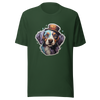 Unisex t-shirt "Top Hat Pooch: Distinguished Dog Portrait" - Radiant Art of Radiant Group