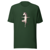 Unisex t-shirt Yoga Zebra - Radiant Art of Radiant Group