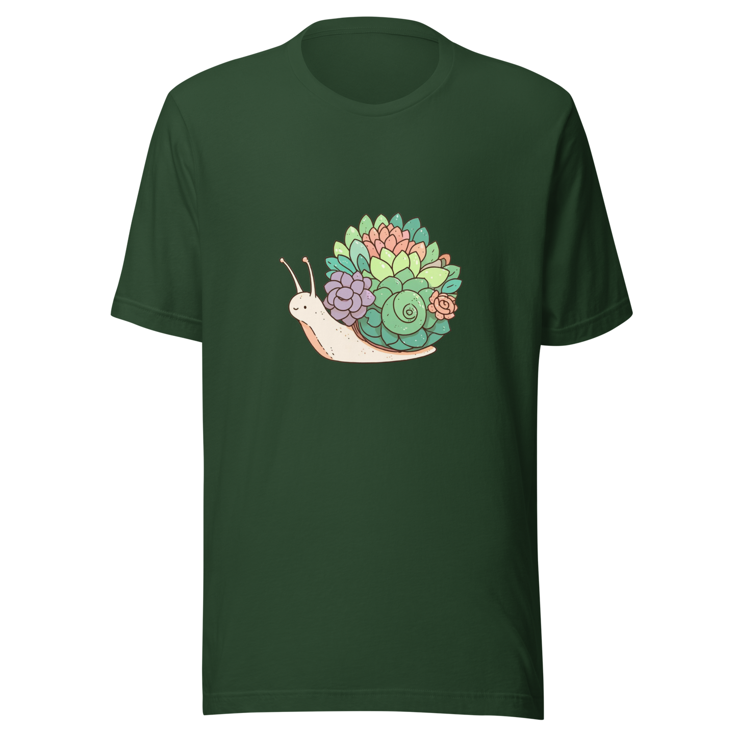 Unisex t-shirt Garden on the Go: Snail Edition