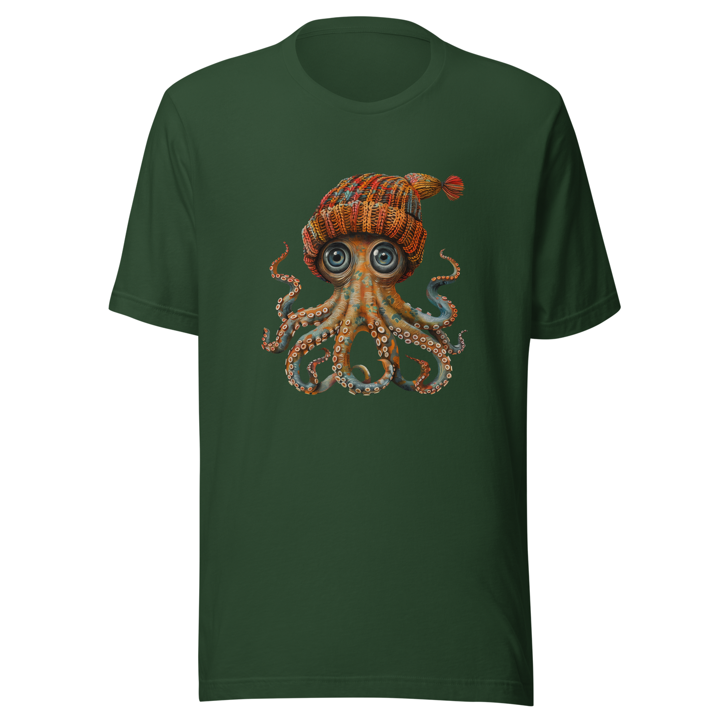 Unisex t-shirt Octopus in a Hat