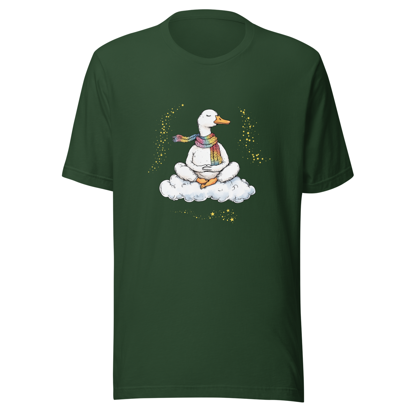 Unisex t-shirt "Meditating Goose"