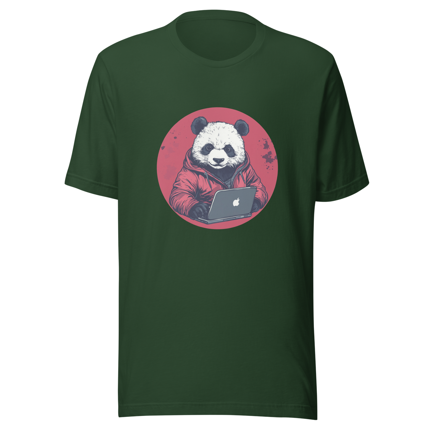 Unisex t-shirt "Panda Coder"