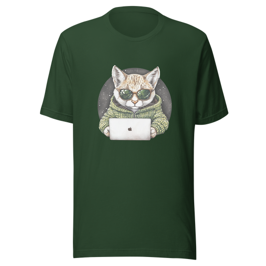 Unisex t-shirt "Cat Debugger"