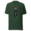 Lion on Bicycle T-Shirt, Cool Cycling T-Shirt, Bold Moves Only