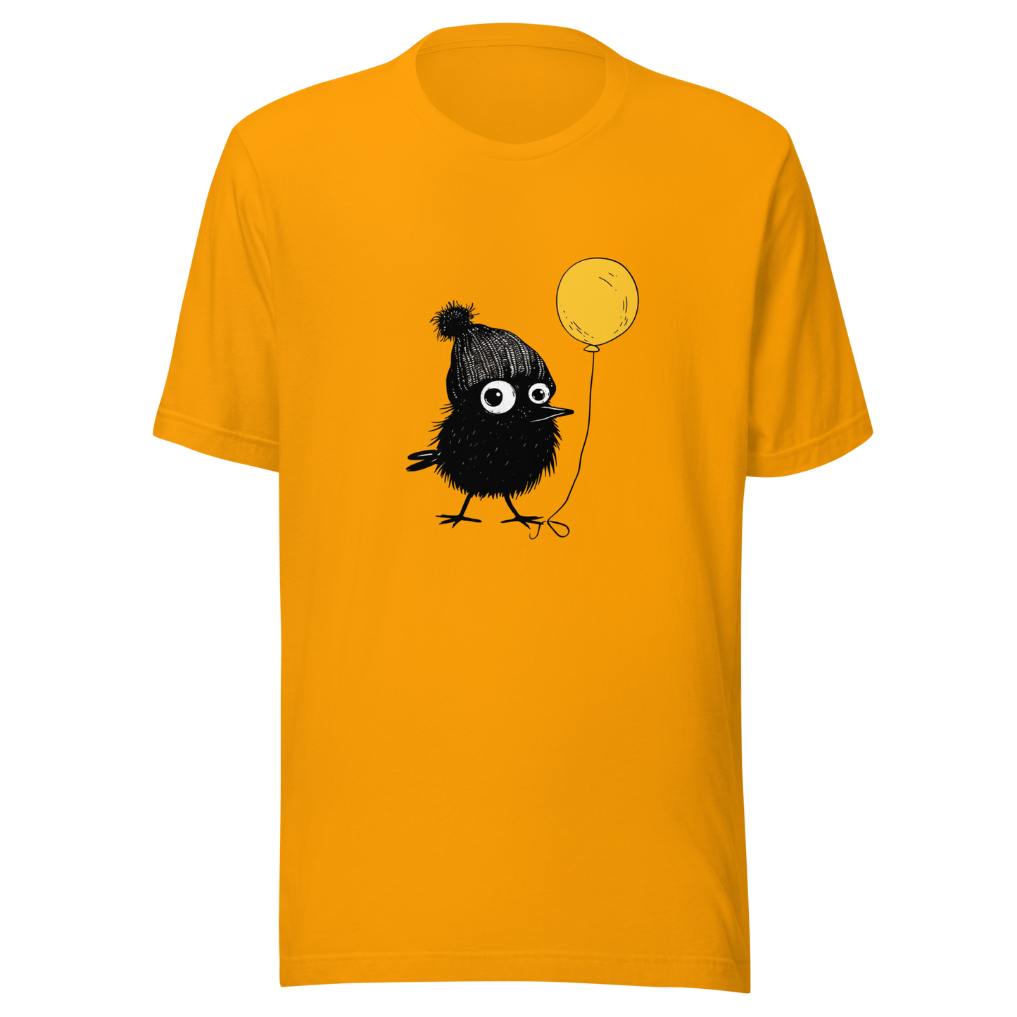 Unisex t-shirt Bird and Balloon